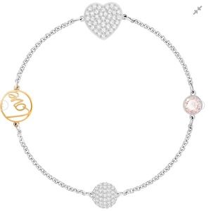 COPY - SWAROVSKI Remix Collection Heart Strand Bracelet 
Style #5365760